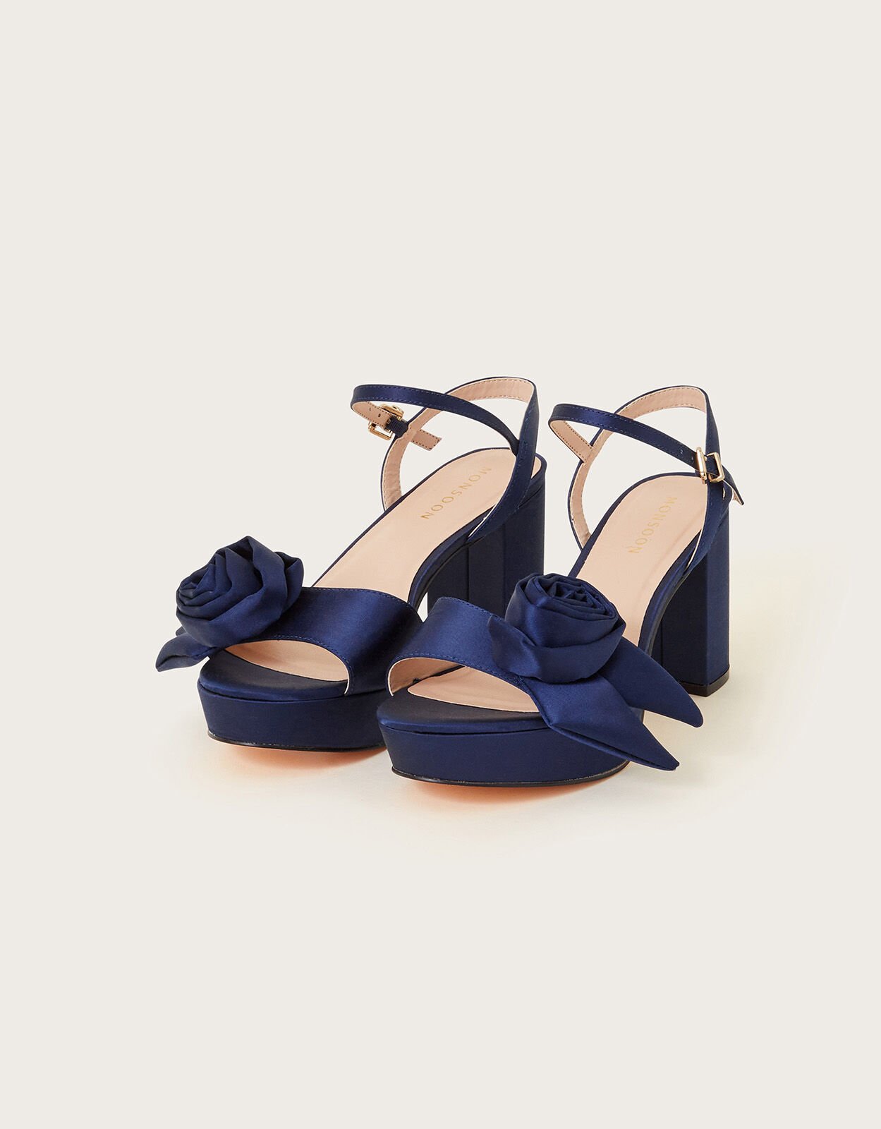 Navy floral best sale heels