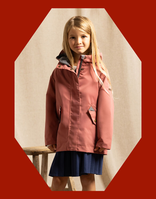 Töastie All Season Waterproof Raincoat, Pink (PINK), large