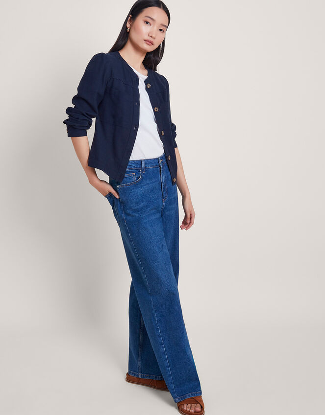 Ziya Lightweight Jacket, Blue (NAVY), large