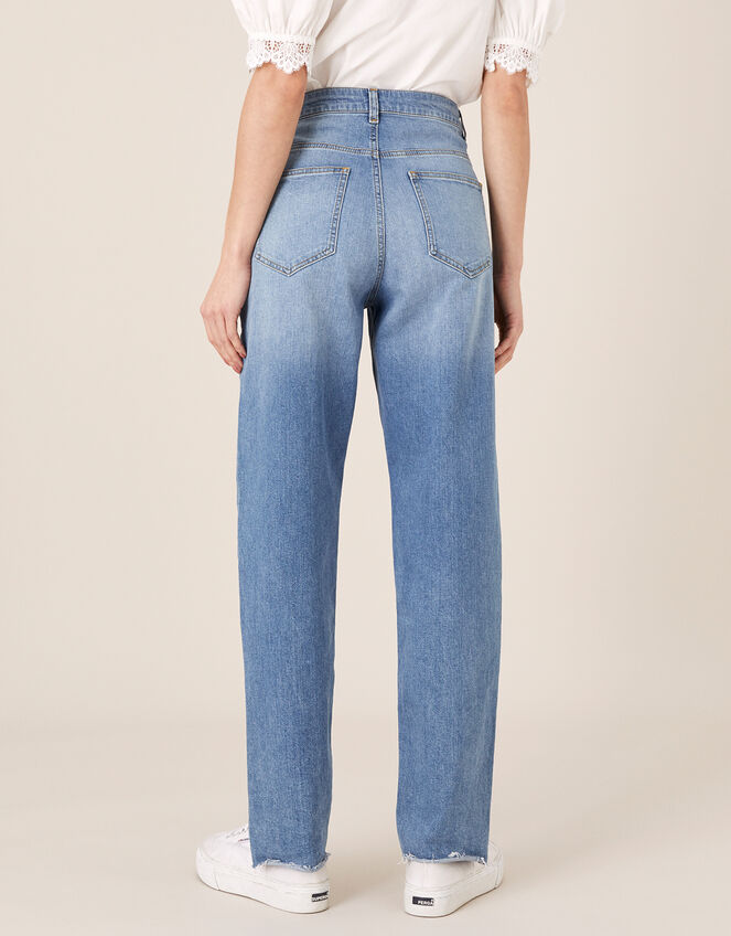 Wide Leg Jeans, Blue (LIGHT AUTHENTIC), large
