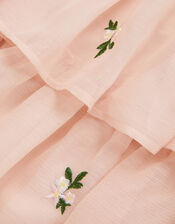 Katinka Embroidered Tiered Dress, Pink (PINK), large