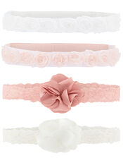 Baby Rosette and Corsage Bando Headband Multipack, , large