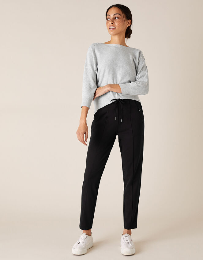 Lounge Layla Trousers, Black (BLACK), large