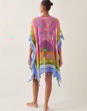 Monika Floral Print Mini Kaftan, , large