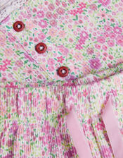 Floral Jersey Short Pyjamas Set, Cream (CREAM), large