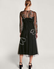 Sophie Bow Dress, Black (BLACK), large