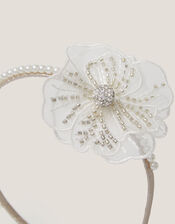 Beaded Flower Bag & Headband Set, , large