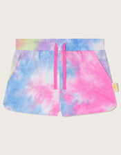 Tie Dye Shorts, Multi (MULTI), large