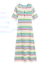 Chinti & Parker Chevron Stitch Maxi Dress, Multi (MULTI), large