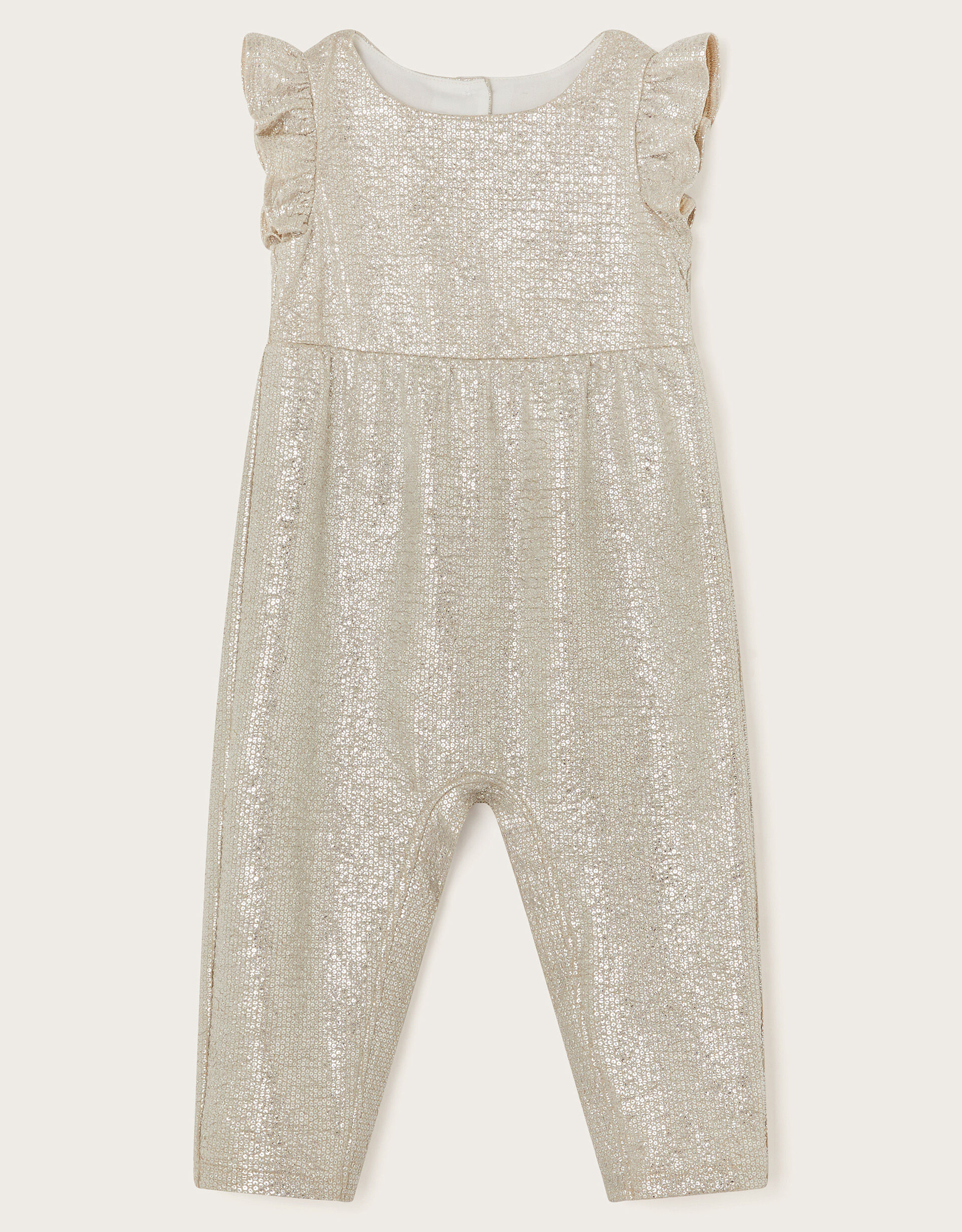 Baby Imogen Shimmer Romper and Jacket Set Silver | Baby Girl