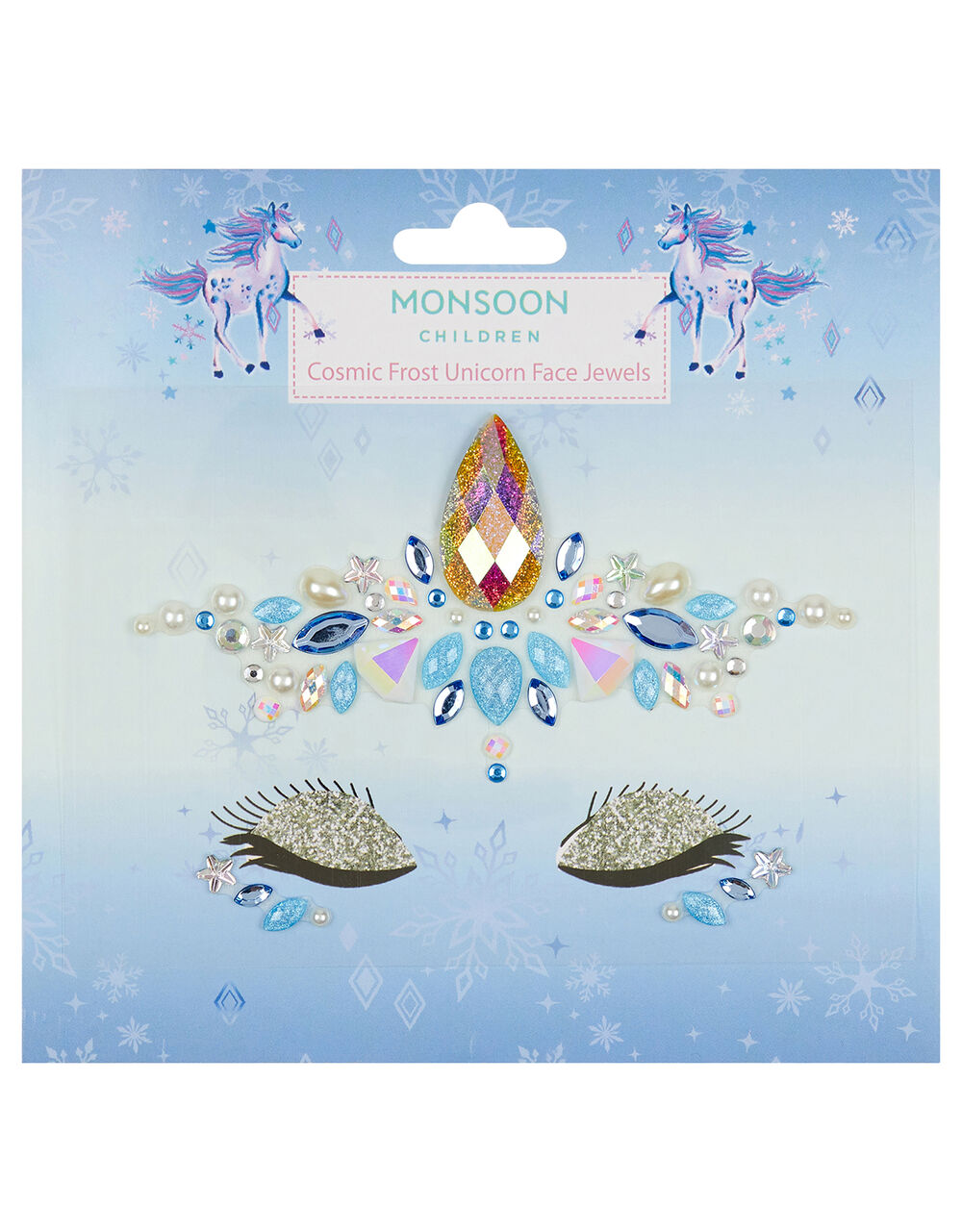 Frosted Unicorn Face Jewels Monsoon UK Navigation Catalog Monsoon UK.