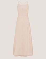 Cali Cowl Neck Prom Dress, Pink (PALE PINK), large