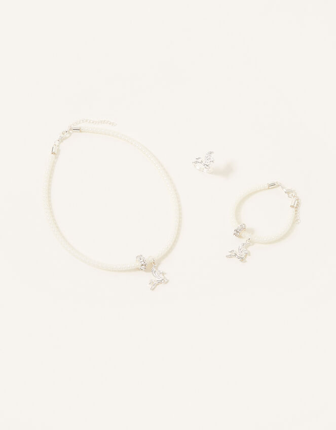 Unicorn Encased Jewellery Set, , large
