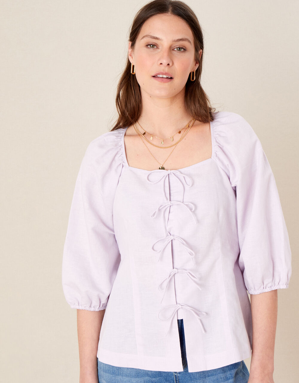 Maiden Blouse in Purple