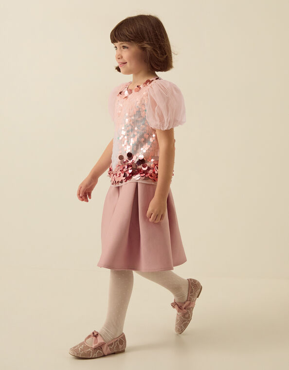 Ombr&eacute; Sequin Top & Scuba Skirt Set, Multi (MULTI), large