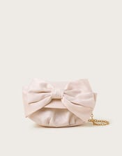 Sara Satin Bow Bag, , large