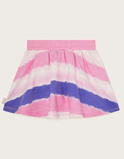 Sadie Stripe Tie Dye Skort, Pink (PINK), large