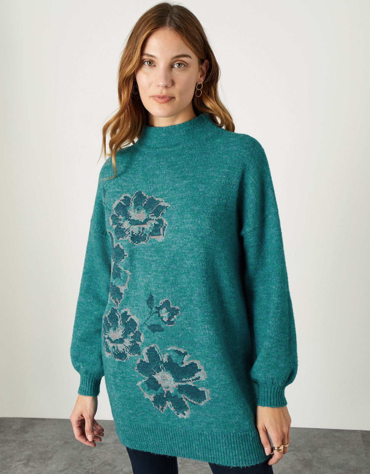 teal jumper