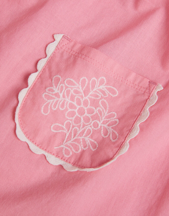 Baby Broderie Romper, Pink (PINK), large