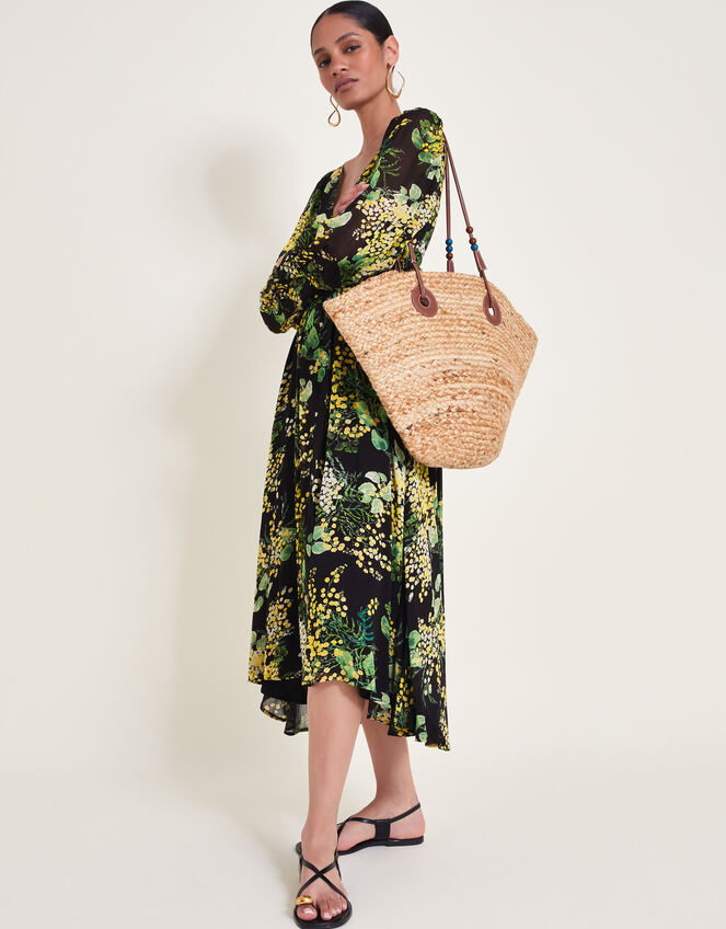 Valeria Print Dress Black | Evening Dresses | Monsoon UK.