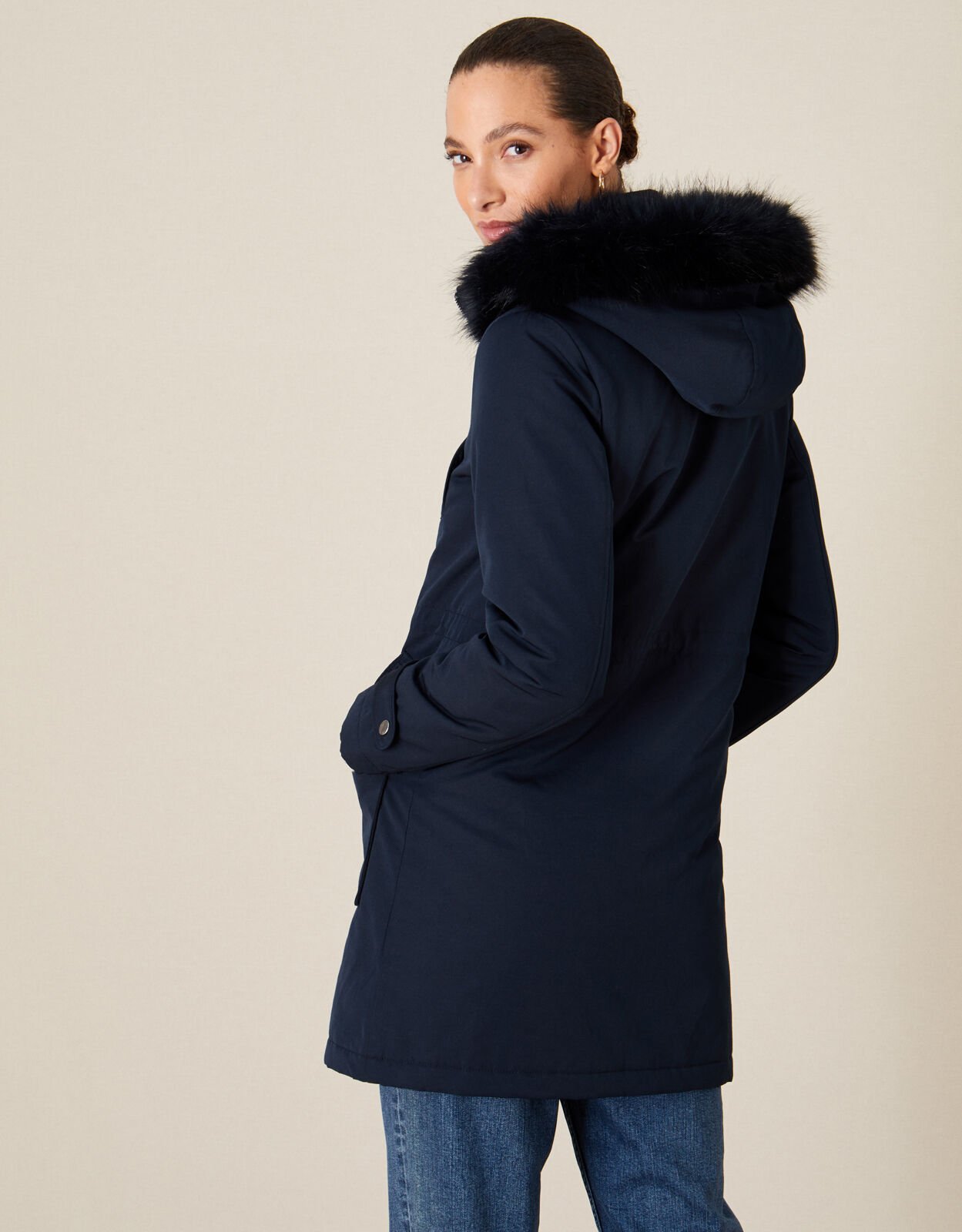 Monsoon parka coat online