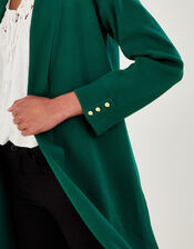 Shawl Coatigan with LENZING™ ECOVERO™ , Green (DARK GREEN), large