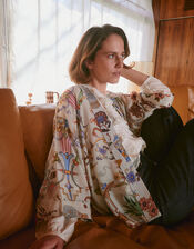 One Hundred Stars Cornucopia Kimono Jacket, , large