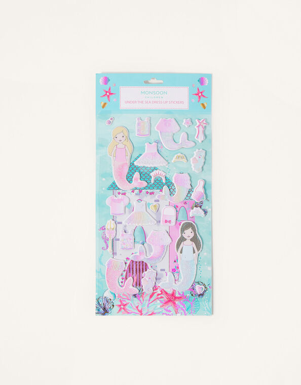 Mermaid Dress Up Sticker Set, , large