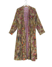One Hundred Stars Antique Chintz Print Duster, , large
