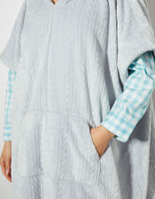 Hattie Blanket Hoodie, Grey (GREY), large