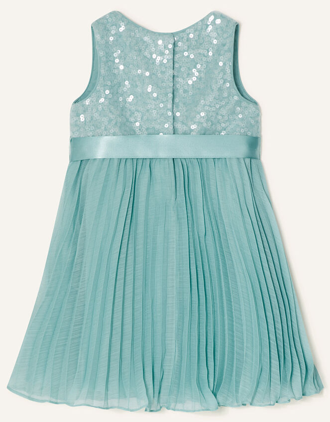 Baby Keita Sequin Dress, Green (MINT), large