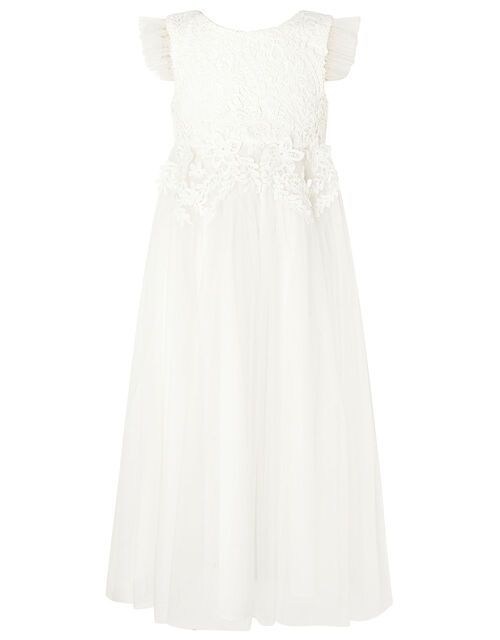 Crochet Maxi Dress Ivory Girls' Dresses Monsoon UK.