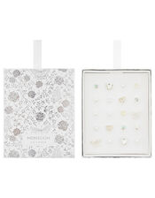 Bow and Heart Stud Earring Gift Box, , large