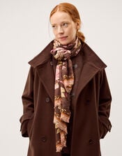 Samara Floral Print Scarf, , large