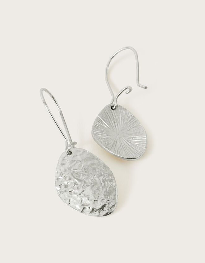 Textured Drop Earrings, , large