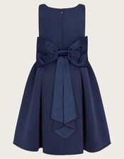 Molly Scuba Bridesmaid Dress, Blue (NAVY), large
