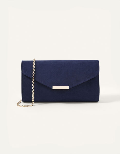 Casey Occasion Clutch Bag Blue, Blue (NAVY), large