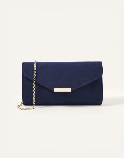 Casey Occasion Clutch Bag, Blue (NAVY), large