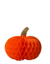 Meri Meri 10-Pack Honeycomb Pumpkin Decorations, , large