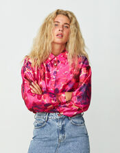Crās Floral Print Shirt, Pink (PINK), large