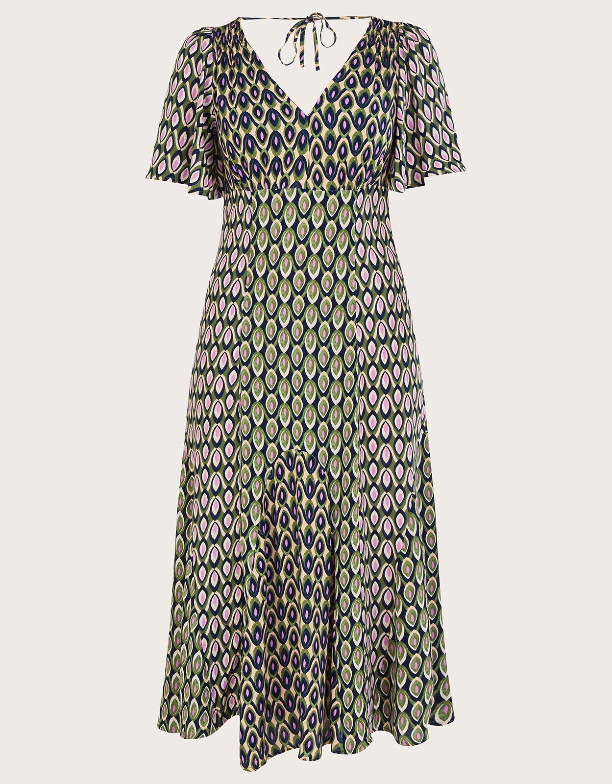 Nieve Midi Dress Green