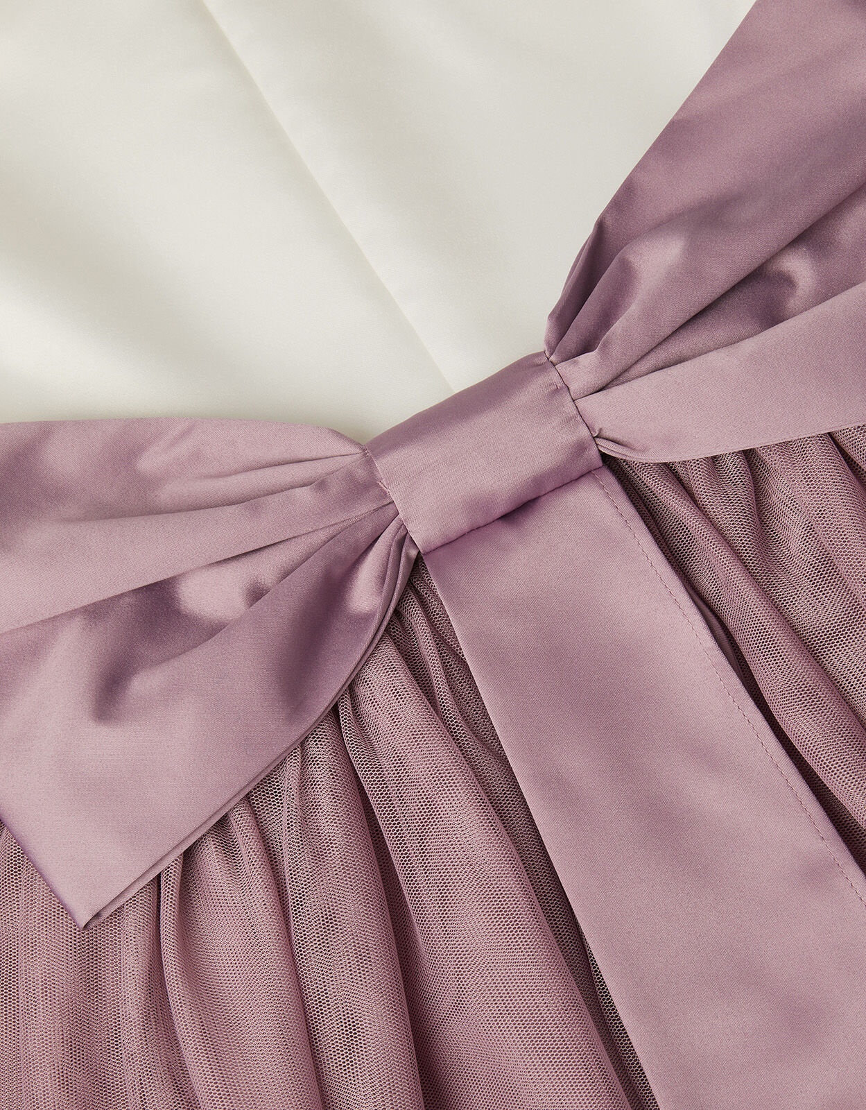 Georgia Tulle Bridesmaid Dress Purple Girls Dresses Monsoon UK