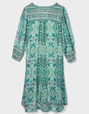 East Malu Printed Tunic Dress, Green (GREEN), large