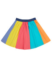 Frugi Rainbow Jersey Skirt , Multi (MULTI), large
