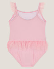 Baby Ducky Tulle Swimsuit, Pink (PINK), large