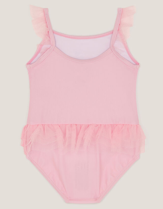 Baby Ducky Tulle Swimsuit, Pink (PINK), large