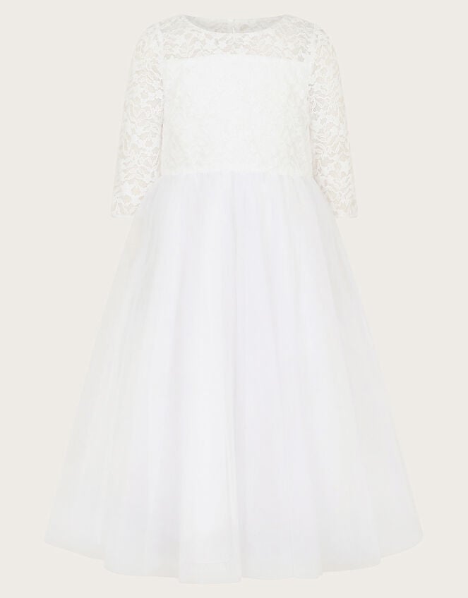 Alberta Communion Maxi Dress, White (WHITE), large