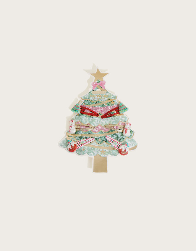 Festive Hair Clips 6 Pack, , large