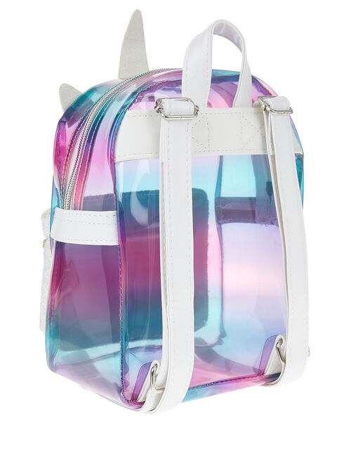 Rainbow Delight Plastic Unicorn Backpack Children's Bags Monsoon UK.