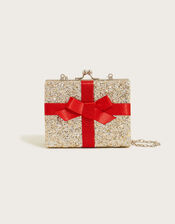 Glitzy Present Frame Bag, , large